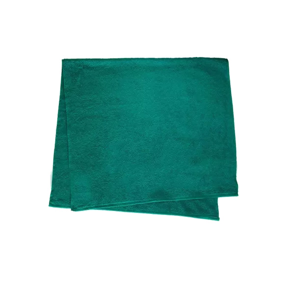 Törölköző, pamut, 30x50 cm, türkizkék